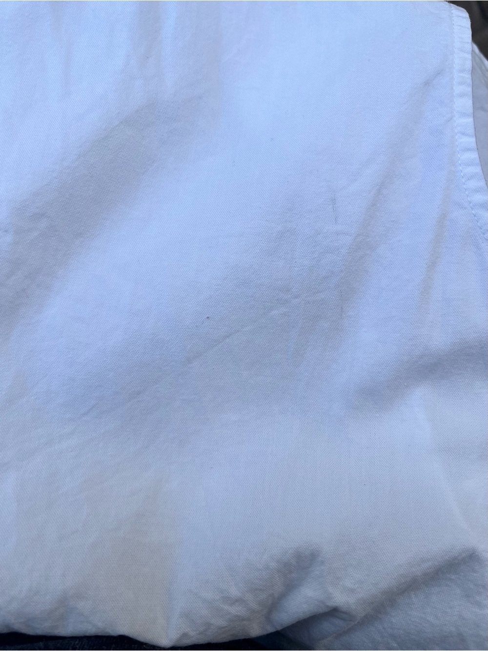J. Crew White Sleeveless Button-Down Top with Crystal Collar - Picture 13 of 13